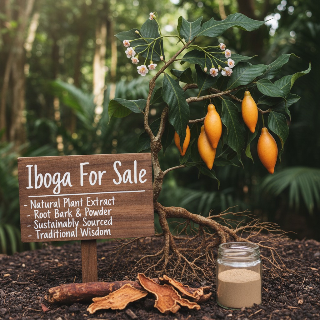 Traditional Iboga root