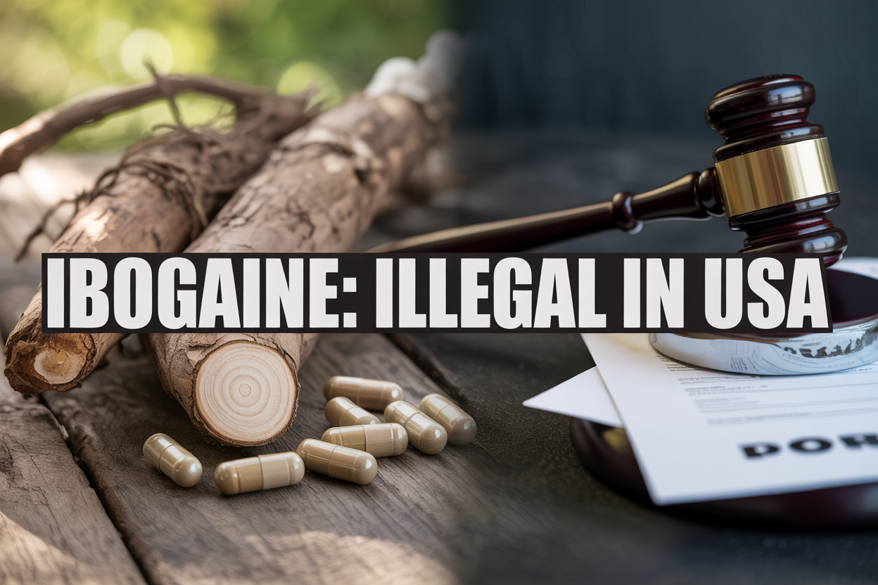Why is ibogaine illegal in the United States?